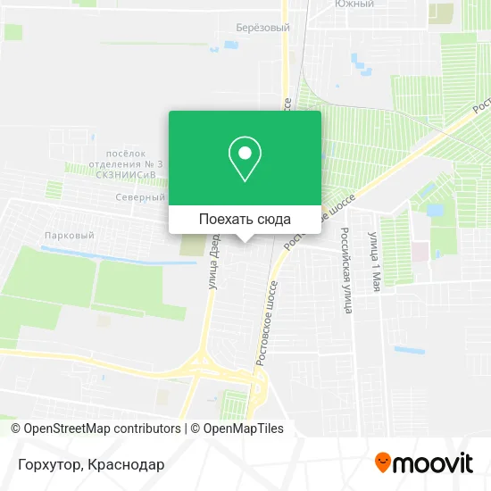 Карта Горхутор