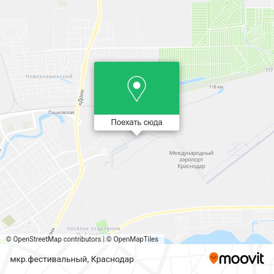 Карта мкр.фестивальный