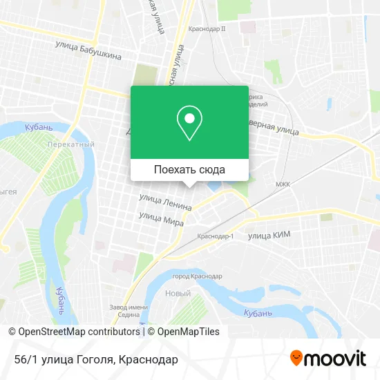 Карта 56/1 улица Гоголя