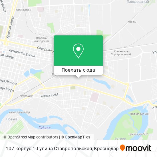 Карта 107 корпус 10 улица Ставропольская