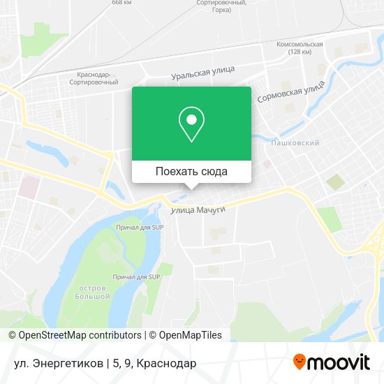 Карта ул. Энергетиков | 5, 9