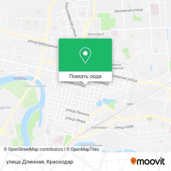 Карта улица Длинная