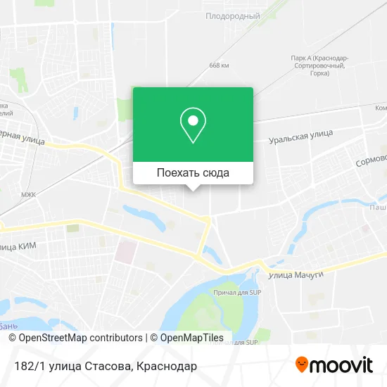 Карта 182/1 улица Стасова