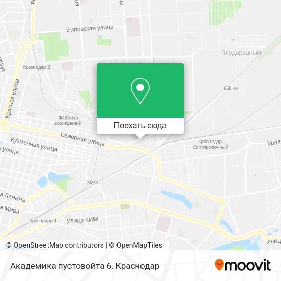 Карта Академика пустовойта 6