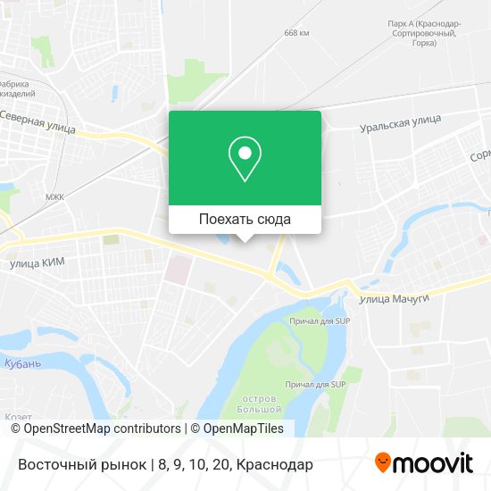 Карта Восточный рынок | 8, 9, 10, 20