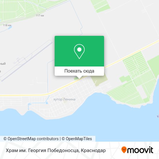 Карта Храм им. Георгия Победоносца