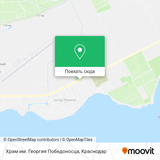 Карта Храм им. Георгия Победоносца