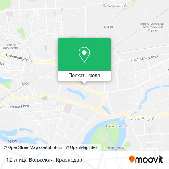 Карта 12 улица Волжская