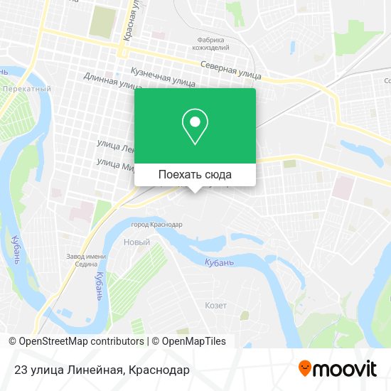 Карта 23 улица Линейная