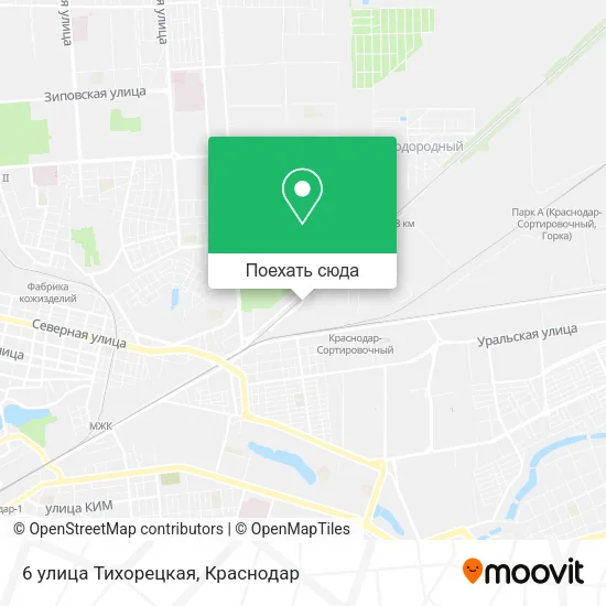 Карта 6 улица Тихорецкая
