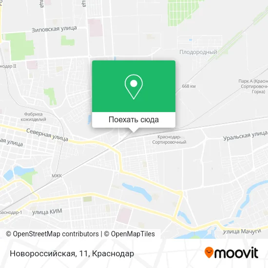 Карта Новороссийская, 11