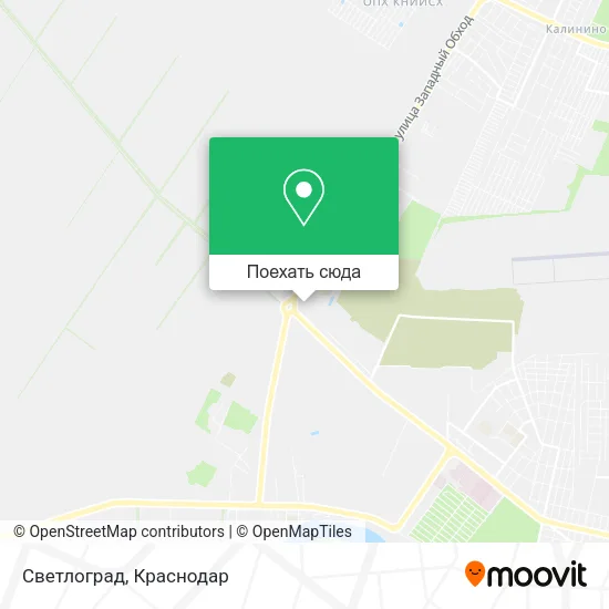 Карта Светлоград