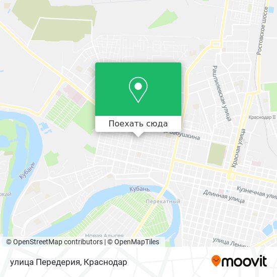 Карта улица Передерия