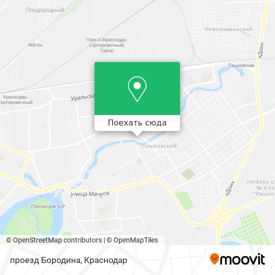Карта проезд Бородина
