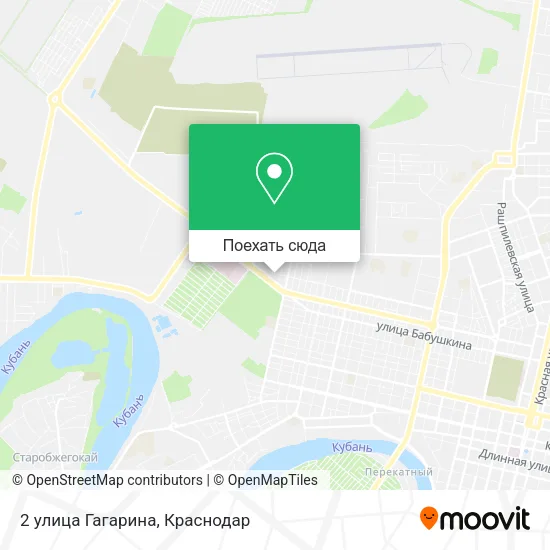 Карта 2 улица Гагарина