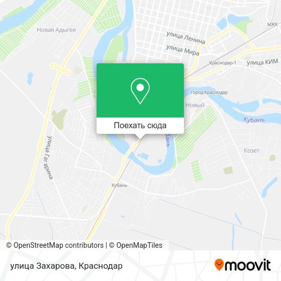 Карта улица Захарова