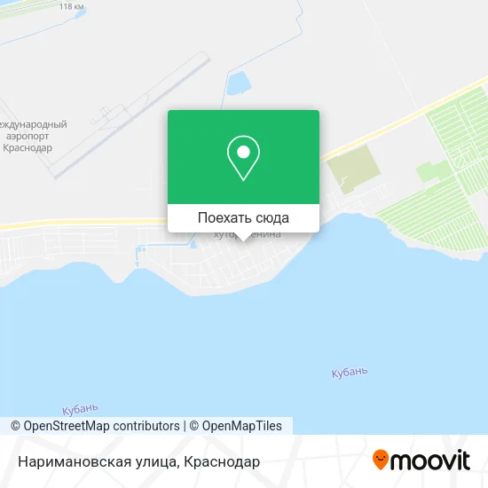 Карта Наримановская улица
