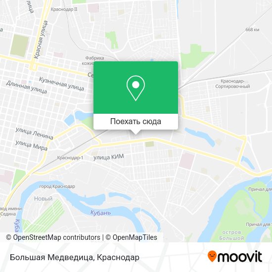 Карта Большая Медведица