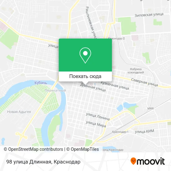 Карта 98 улица Длинная