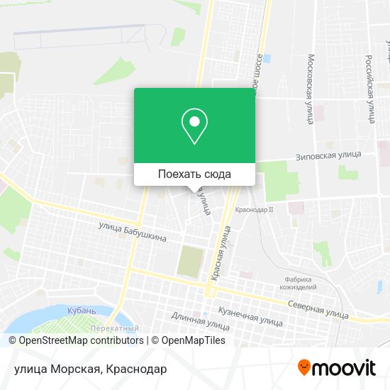 Карта улица Морская