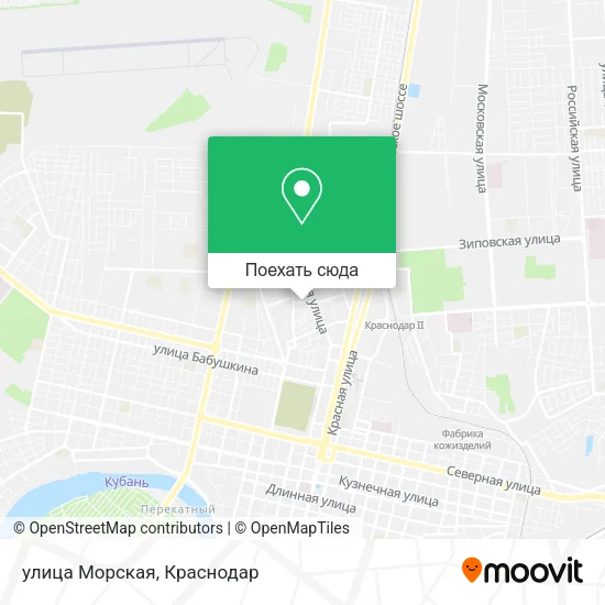 Карта улица Морская