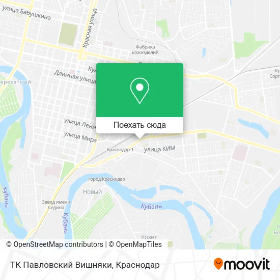 Карта ТК Павловский Вишняки