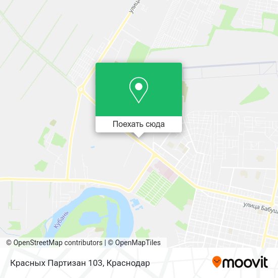 Карта Красных Партизан 103