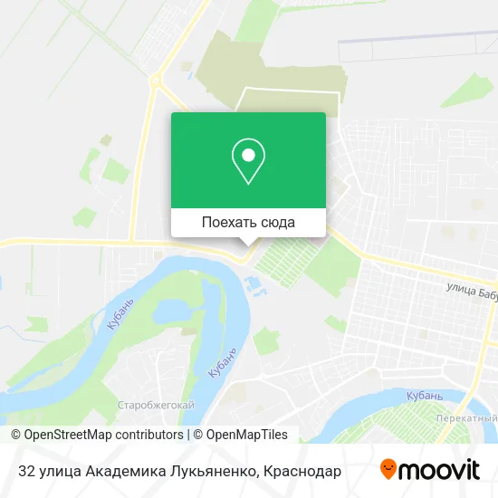 Карта 32 улица Академика Лукьяненко