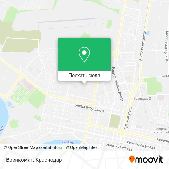Карта Военкомат