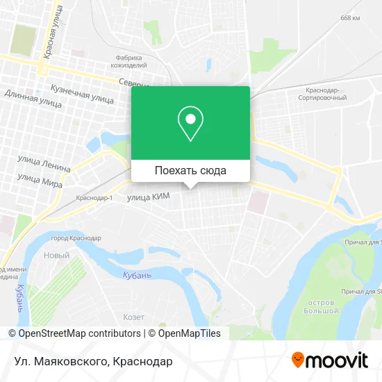 Карта Ул. Маяковского