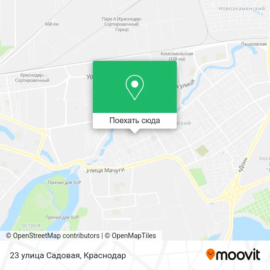 Карта 23 улица Садовая