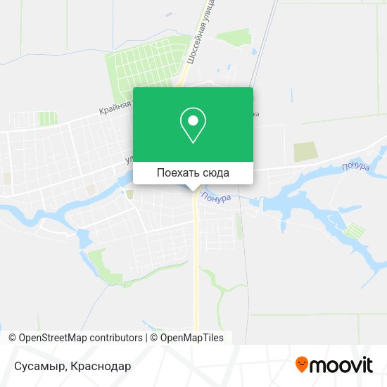 Карта Сусамыр