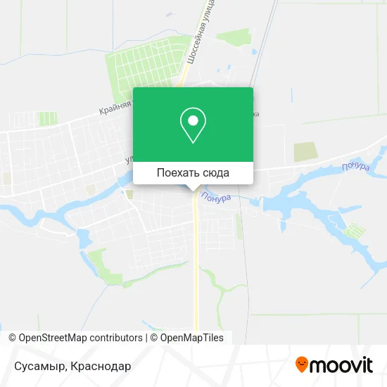 Карта Сусамыр