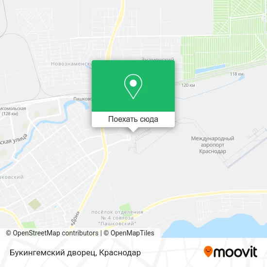Карта Букингемский дворец