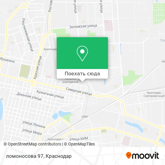 Карта ломоносова 97