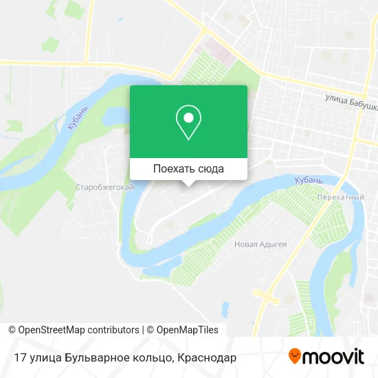 Карта 17 улица Бульварное кольцо