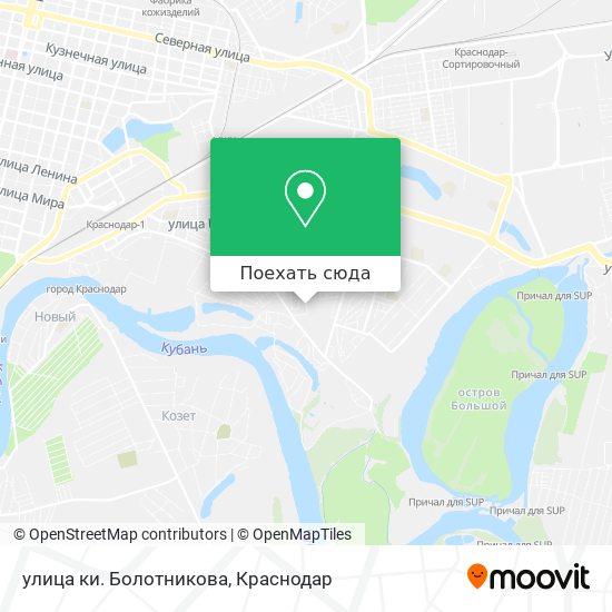 Карта улица ки. Болотникова