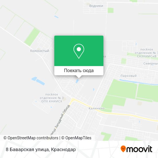 Карта 8 Баварская улица