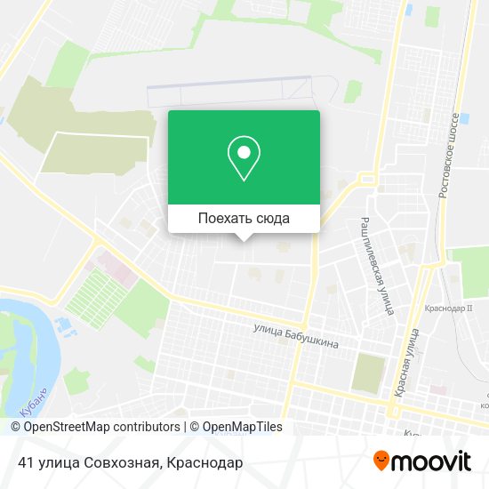 Карта 41 улица Совхозная