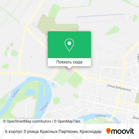 Карта 6 корпус 3 улица Красных Партизан