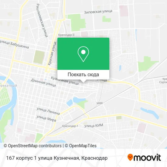 Карта 167 корпус 1 улица Кузнечная