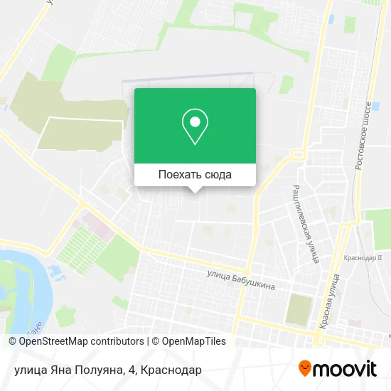 Карта улица Яна Полуяна, 4