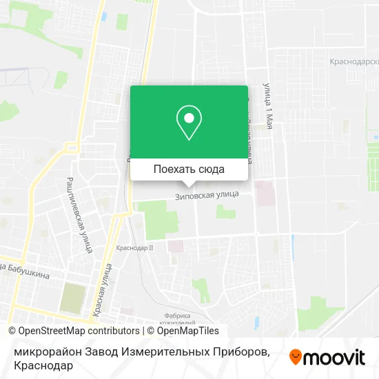 Карта микрорайон Завод Измерительных Приборов