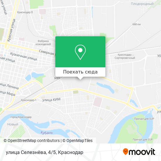 Карта улица Селезнёва, 4/5