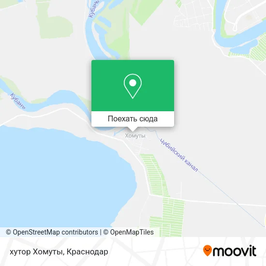 Карта хутор Хомуты