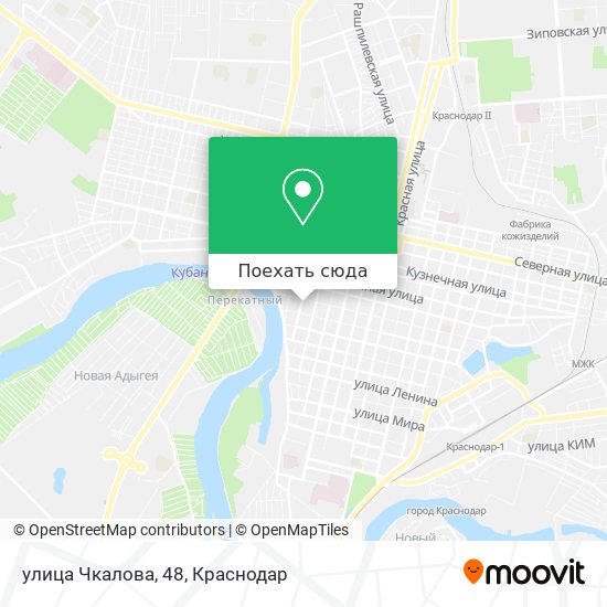 Карта улица Чкалова, 48