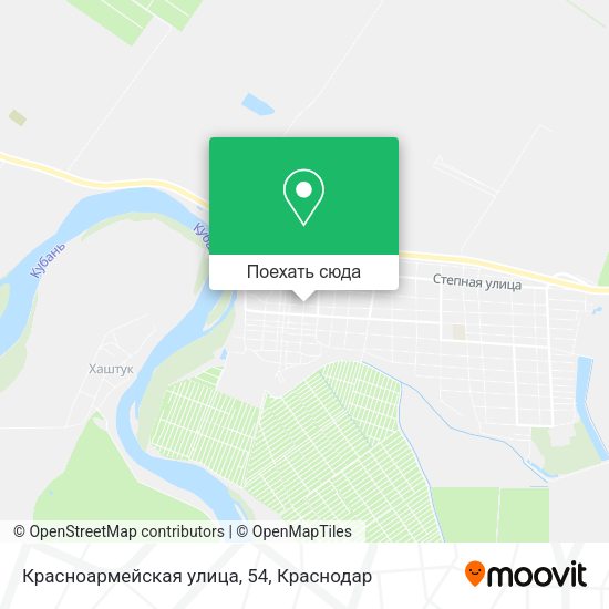 Карта Красноармейская улица, 54