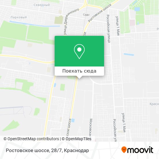 Карта Ростовское шоссе, 28/7
