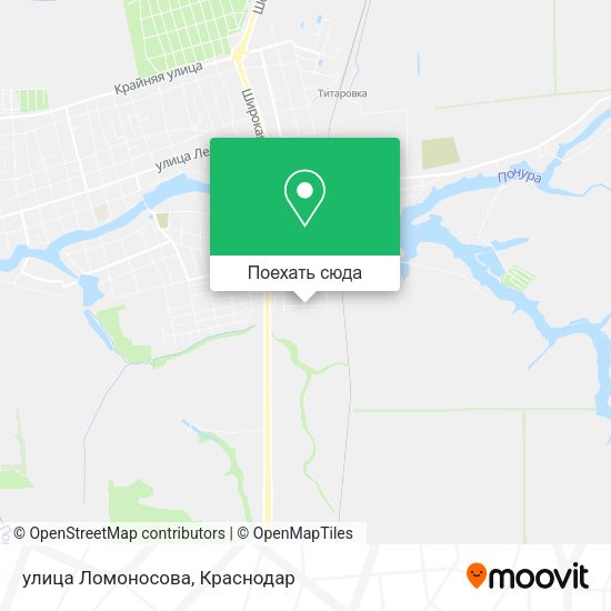 Карта улица Ломоносова