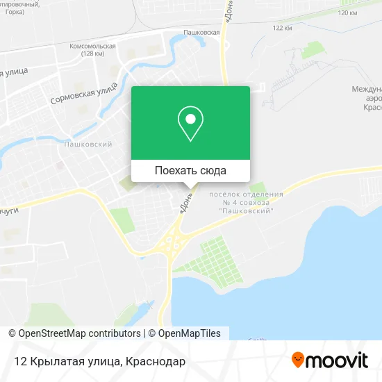 Карта 12 Крылатая улица